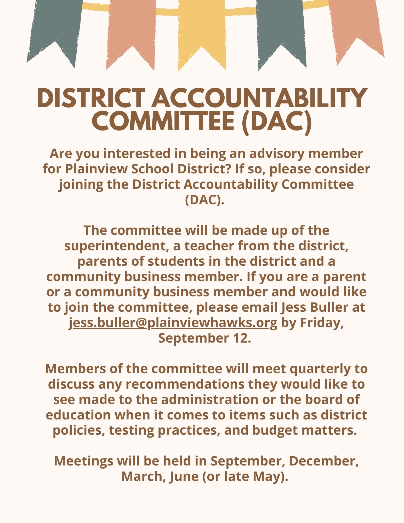 District Accountability Committee (DAC)